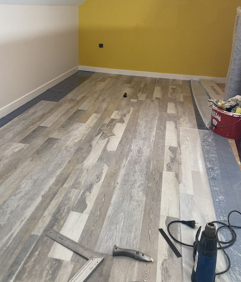 pose de sol stratifié à amboise