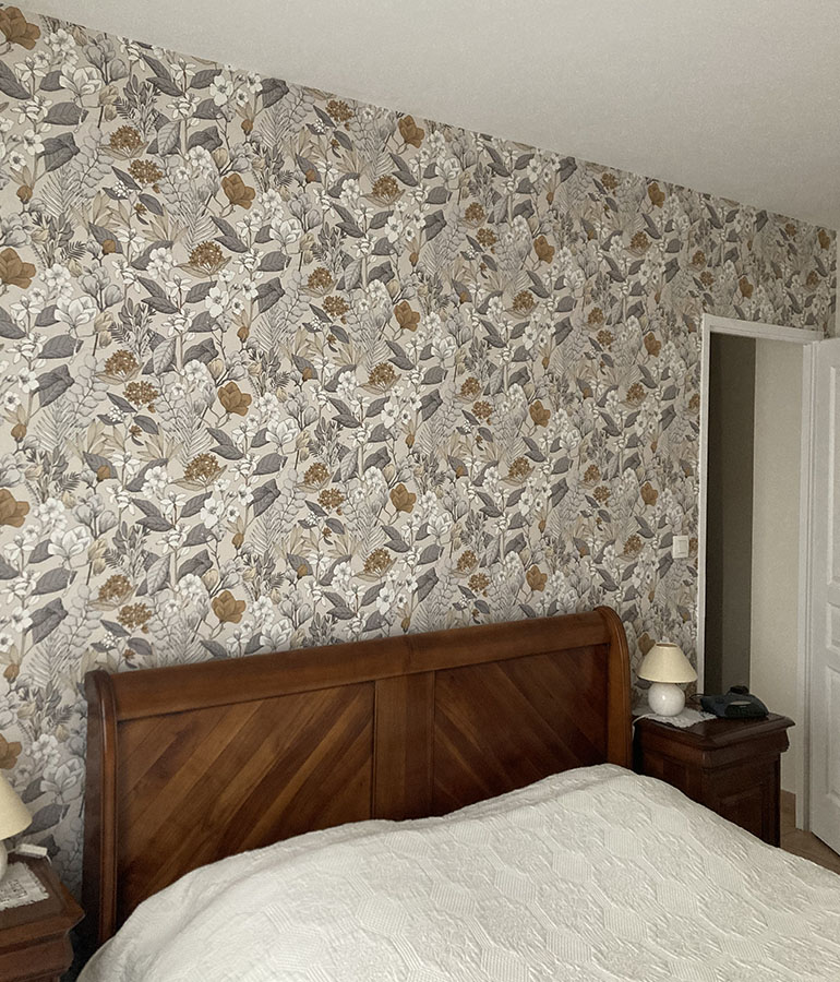 papier peint et décoration de chambre