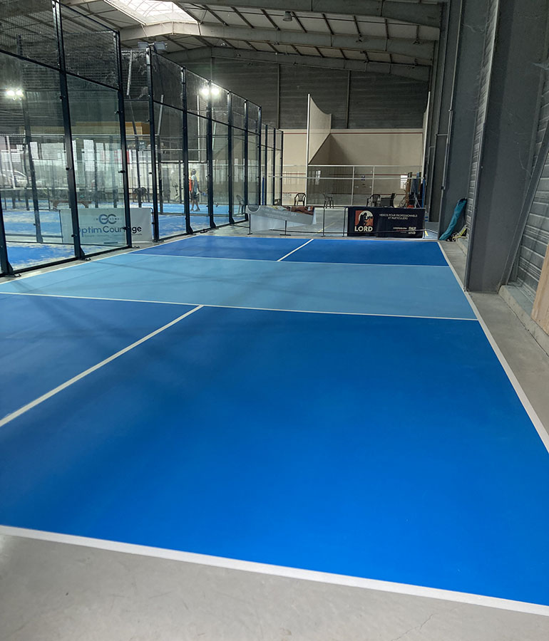 peinture de sol, artisan à Amboise